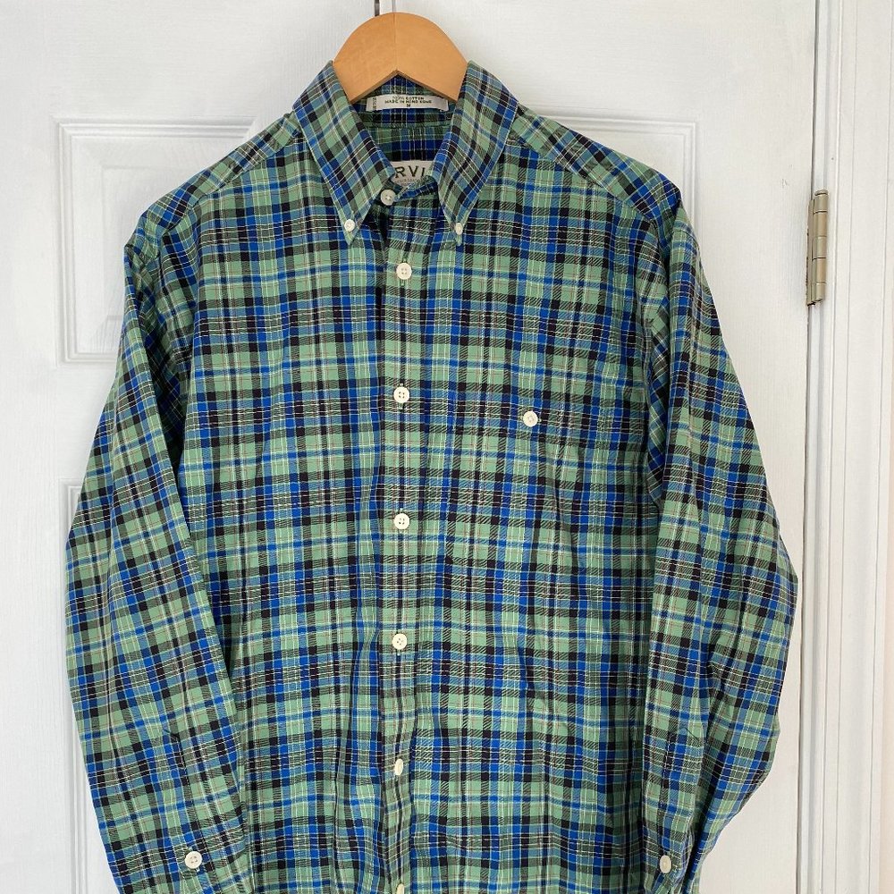 Orvis Cotton Wrinkle-Free Pinpoint Oxford Shirt